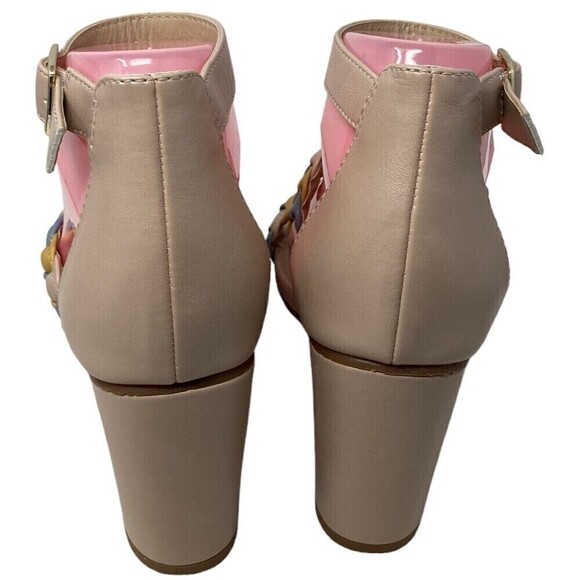 BC Footwear Wanna Be Heels Women's Size 8 Born in California Beige - Picture 3 of 10